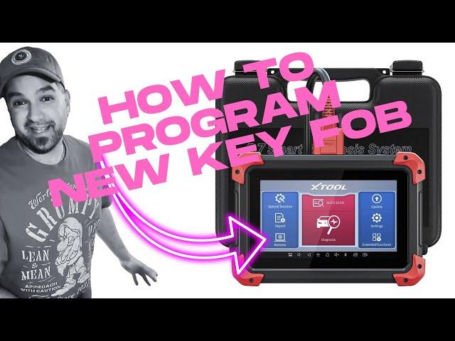 XTOOL D7: How To Program A New Key Fob For Lost Keys