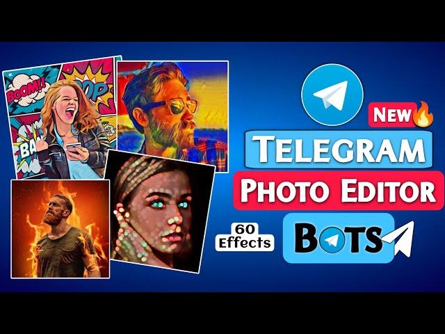 Ai Photo Editor Telegram Bot | Telegram Photo Editor Bot