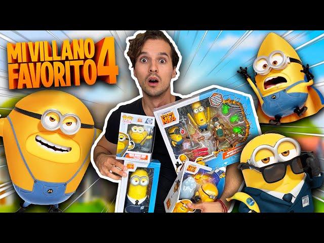 COMPRÉ Y ABRÍ TODOS LOS JUGUETES DE MI VILLANO FAVORITO 4 !! / Memo Aponte