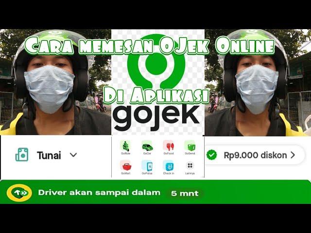 Cara Pesan Ojek Online Di Aplikasi Gojek 2022 terbaru,how to order online motorcycle in gojek