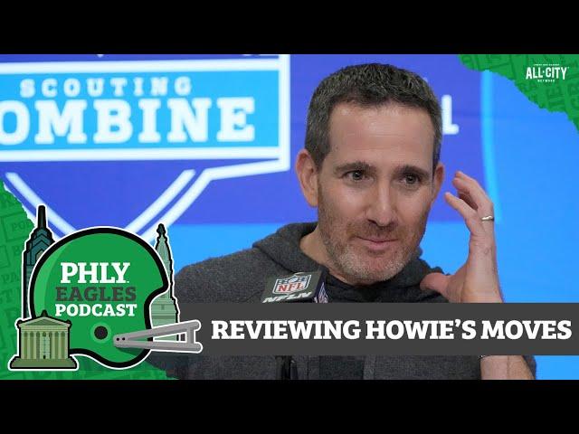 How did Philadelphia Eagles GM Howie Roseman’s offseason moves compare to a projection?