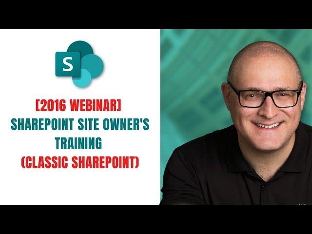 SharePoint Power User/Site Owner Training