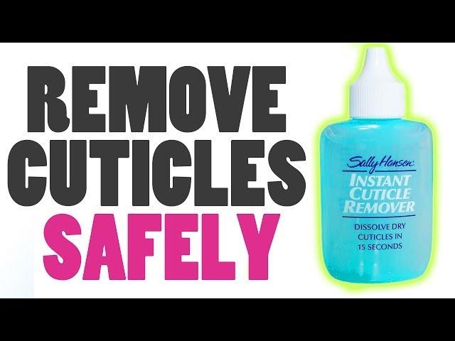 How To Remove Cuticles From Nails