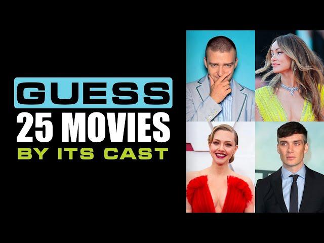 Guess the Movie by Its Cast: Do You Know This Iconic Films? / Top Movies Quiz Show 61