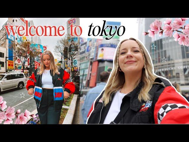 HELLO, TOKYO! 5 star hotel room tour, shibuya scramble, our first bullet train 