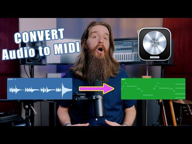 How To Convert Audio to MIDI in Logic Pro