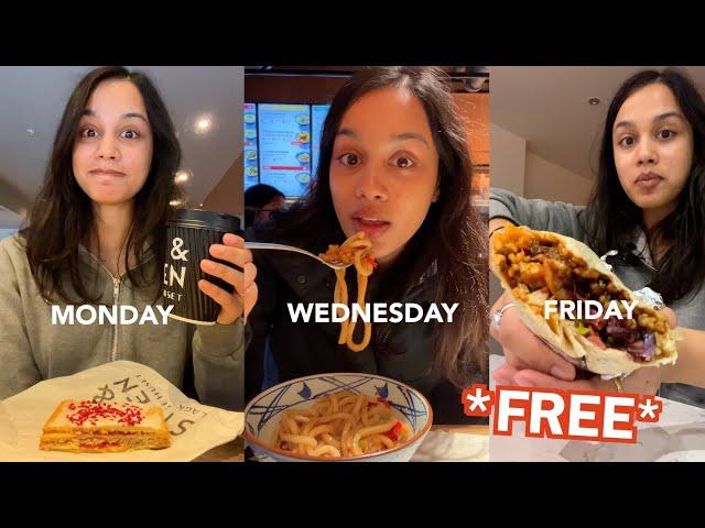 how i lived for *FREE* for an entire week