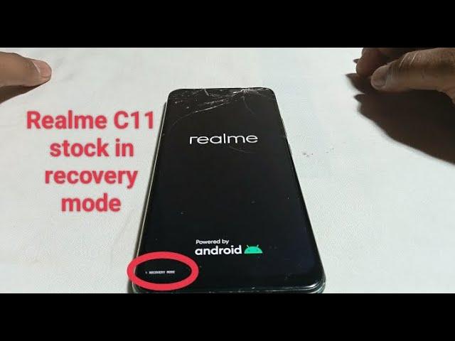 Realme C11 stuck in recovery mode