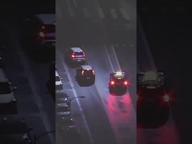 Kia driver intervenes in Kia police pursuit