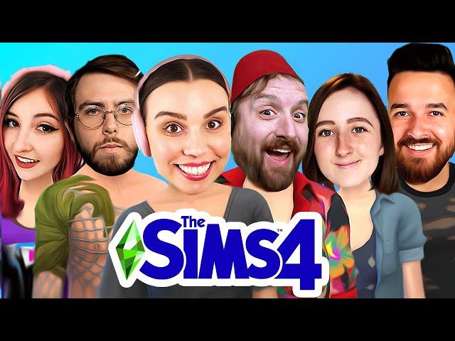 The Sims 4 Multiplayer! (with DrGluon, Vixella, KryticZeuz, James Turner, Lilsimsie)