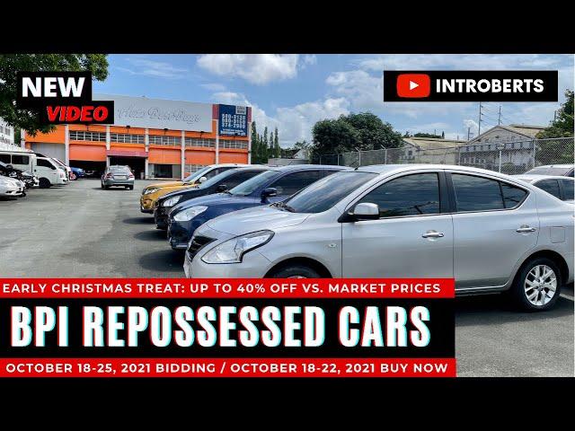 BPI REPOSSESSED CARS | UP TO 40% OFF