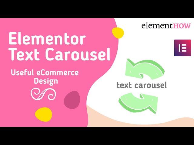 Elementor Simple Text Carousel