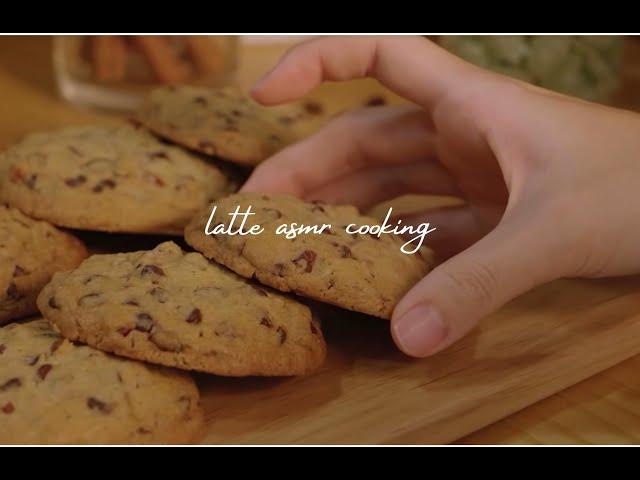 Latte ASMR Preparing Meals Compilation | Mixing Sounds, Crinkles, Relaxing Baking