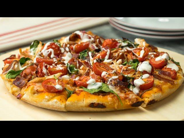 Spicy Chicken Pizza • Tasty