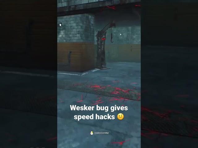 Wesker bug gives speed hacks #dbdshorts #dbd