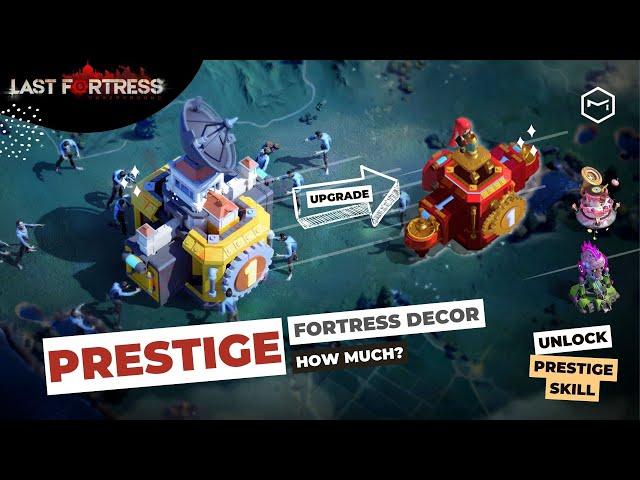 Last Fortress: Underground - How to get Prestige Fortress Decor from the Decor Renewal