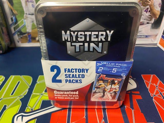 MJ Holding Baseball Mystery Tin Opening!! Are These Worth 24.99?!?!?