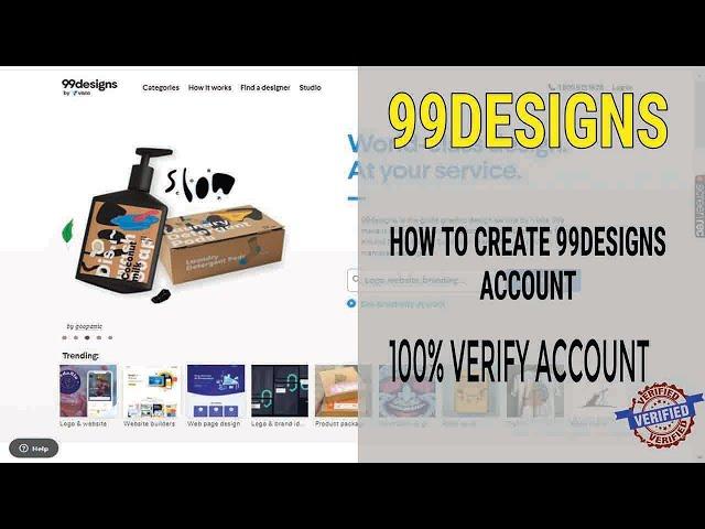 99designs account create and approval 2022