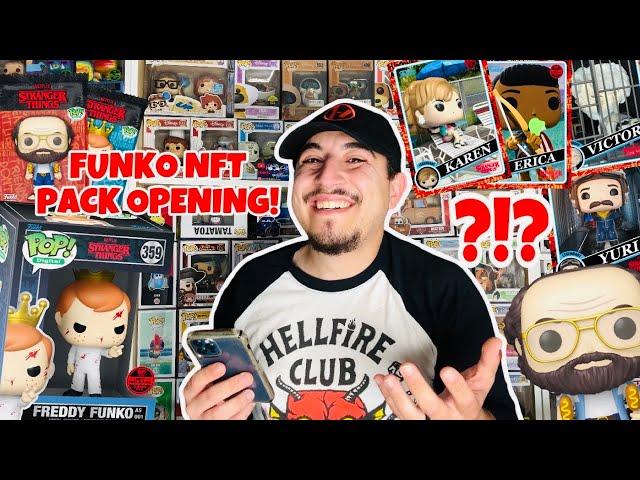 Opening Stranger Things Series 2 Funko NFT Packs | Physical Redemptions?!