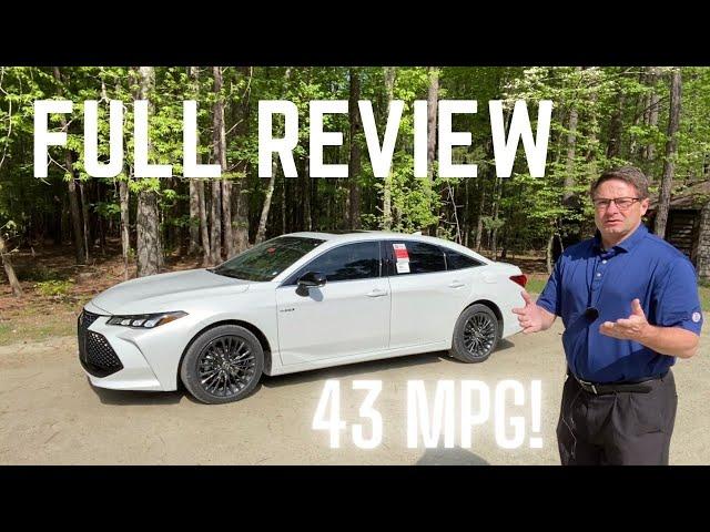 2021 Toyota Avalon XSE Hybrid Review: 43 MPG! Wow!