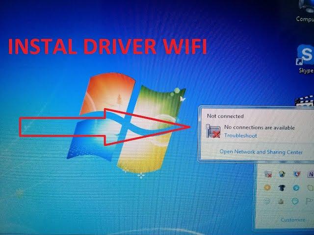 Cara Instal Driver Wifi Laptop windows 7 / 8 / 10