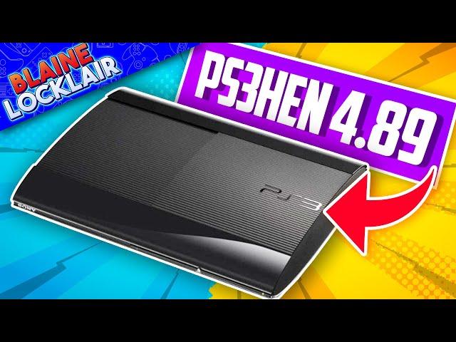 Jailbreak Any PS3 on 4.89 With PS3HEN! Here's How