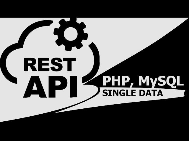 fetch single record from the rest api   php mysql crud application