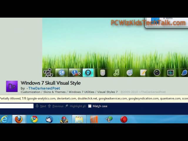 Customizing Windows 7 Themes and Styles with UxStyle