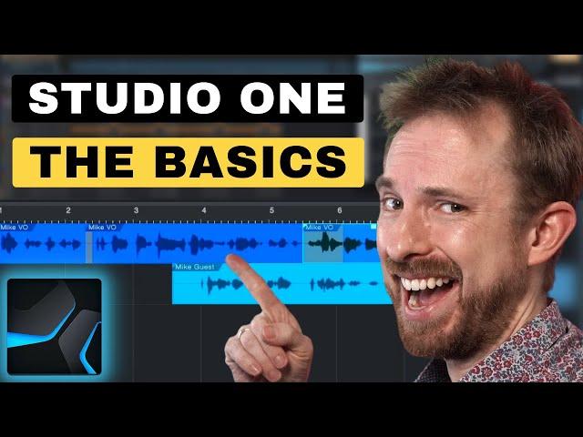 How to Edit Audio in Studio One (EASY SHORTCUTS)