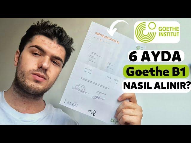 NASIL KENDİ BAŞIMA ALMANCA B1 GOETHE SERTİFİKASI ALDIM? Kullandığım Tüm Kaynaklar, Taktikler..