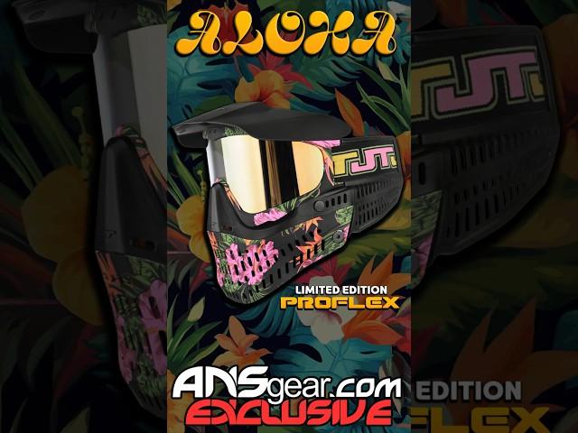 NEW PROFLEX ALERT Limited Edition Aloha ProFlex EXCLUSIVELY @ ANSgear.com #Paintball #ANSgear