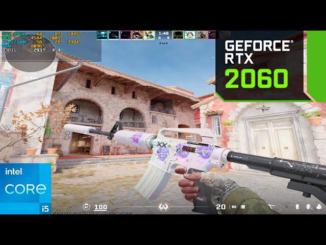 Counter-strike 2 : RTX 2060 6GB + i5-12400F