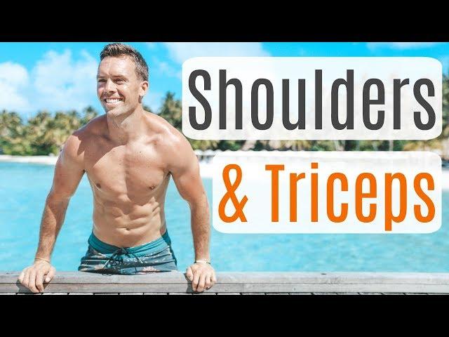 Build Strong Shoulders and Triceps from Home | Cory Scott