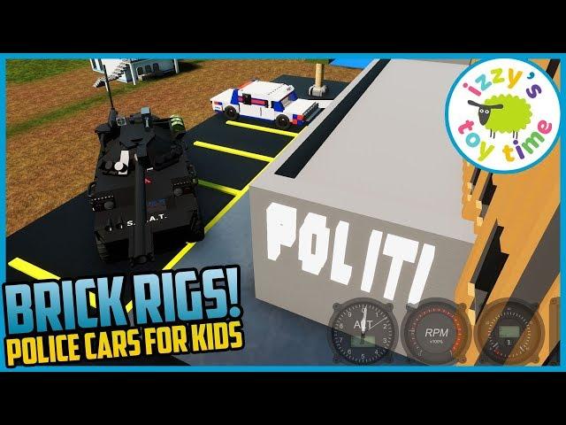 Cars  | BRICK RIGS POLICE CITY! LEGO Police Cars and Vehicles !