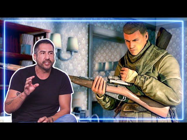 Sniper REACTS to Sniper Elite V2 Remastered - Realistic Difficulty | Experts React
