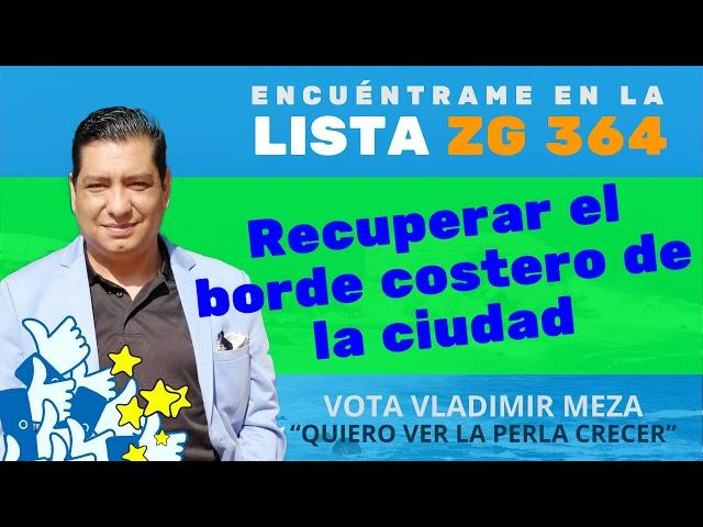 Vladimir Meza recuperar el borde costero de la ciudad de Antofagasta. Algo que sigue al debe.