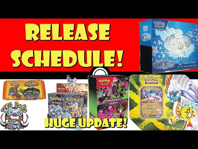 Pokemon TCG Release Schedule July 2024   HUGE Update