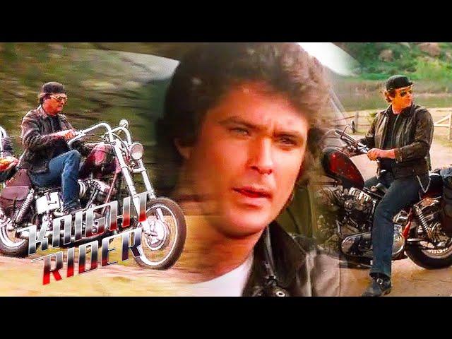 Michael Fights The Satan's Stompers Motorcycle Club | Knight Rider