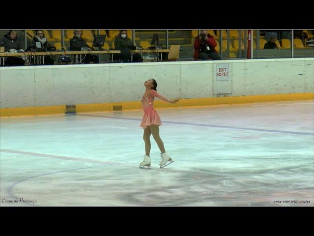 Ami Nakai (JPN) Coupe du Printemps 2022 SP