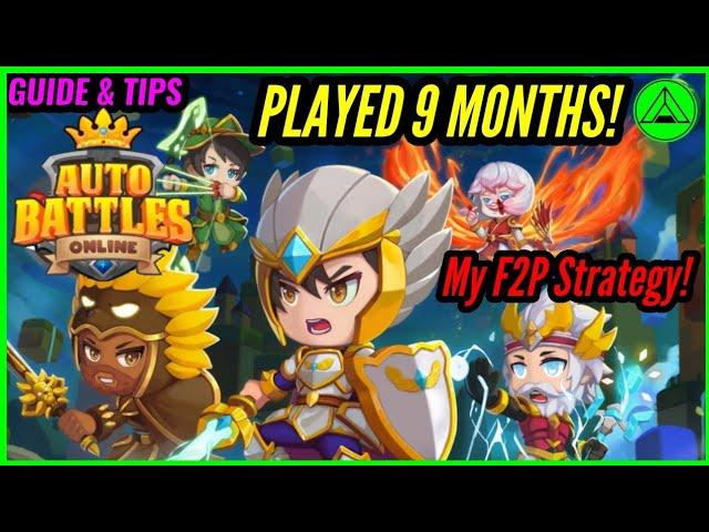 #1 IDLE PVP RPG Gacha Game?!  (Guide & Tips) Auto Battles Online [ABO]