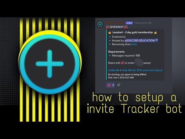 How to setup a invite Tracker bot | DISCORD EDUCATION