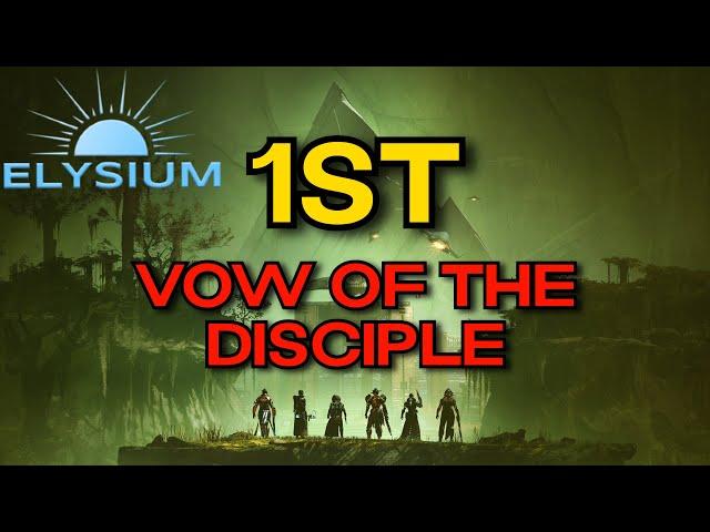 World First Vow Of The Disciple by Elysium