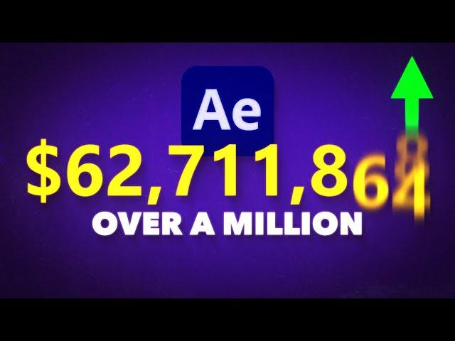 Animate Numbers Over 1 Million In After Effects