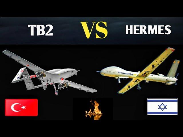 Bayraktar TB2 VS HERMES-900 Drone | Turkish Drone VS Israeli Drone