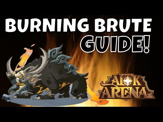 THE BURNING BRUTE - TWISTED REALM! [AFK ARENA GUIDE]