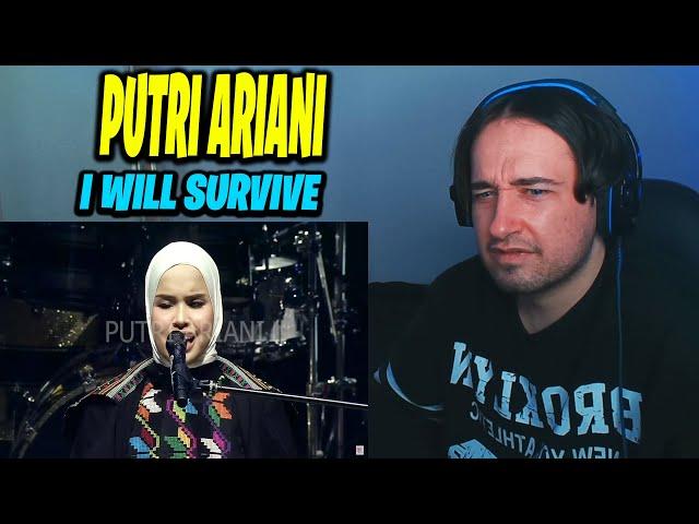 PUTRI ARIANI - I WILL SURVIVE (LIVE PERFORM) GLORIA GAYNOR (COVER) REACTION!!
