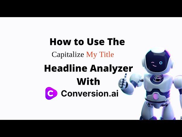 Jasper.ai How to Use the Capitalize My Title Headline Analyzer with Jasper.ai