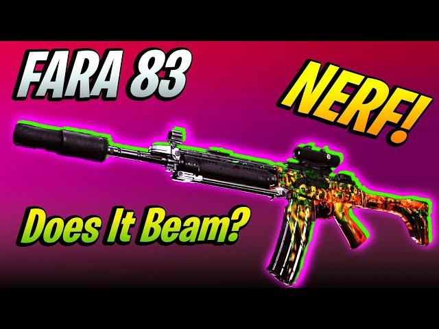 Testing FARA 83 AFTER the NERF 
