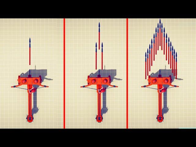 EVOLUTION of SUPER BALLISTA #50 | TABS - Totally Accurate Battle Simulator