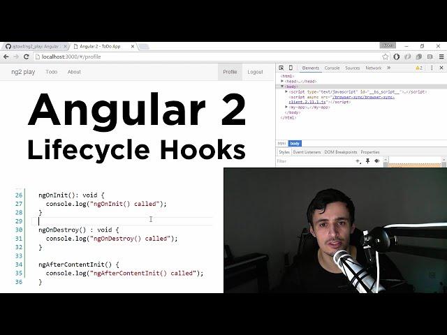 Angular 2: Lifecycle Hooks Explained in 8 minutes